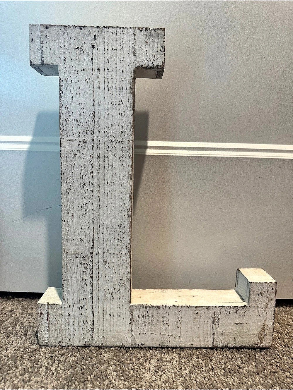 Hobby Lobby White Wood Letter Wall Decor